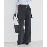 【SET2点】ラップスカート付きパンツ | earth music&ecology  | 詳細画像2 