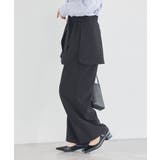 【SET2点】ラップスカート付きパンツ | earth music&ecology  | 詳細画像4 