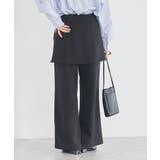 【SET2点】ラップスカート付きパンツ | earth music&ecology  | 詳細画像5 