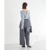 【SET2点】ラップスカート付きパンツ | earth music&ecology  | 詳細画像15 