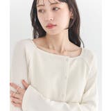 アシメ釦ツイストテレコカットソー | earth music&ecology | 詳細画像18