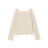 アシメ釦ツイストテレコカットソー | earth music&ecology | 詳細画像20