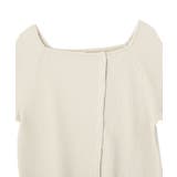 アシメ釦ツイストテレコカットソー | earth music&ecology | 詳細画像21