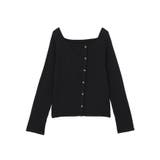 アシメ釦ツイストテレコカットソー | earth music&ecology | 詳細画像27