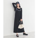 【2点SET】レイヤードバイカラーカットワンピース | earth music&ecology  | 詳細画像1 