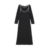 【2点SET】レイヤードバイカラーカットワンピース | earth music&ecology  | 詳細画像34 