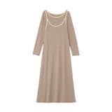 【2点SET】レイヤードバイカラーカットワンピース | earth music&ecology  | 詳細画像35 