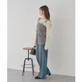 透かし編みニットキャミビスチェ | earth music&ecology | 詳細画像19