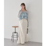 アソートチェックティアードビスチェ | earth music&ecology  | 詳細画像11 