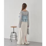 アソートチェックティアードビスチェ | earth music&ecology  | 詳細画像13 