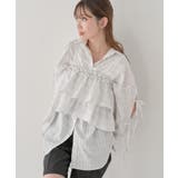 アソートチェックティアードビスチェ | earth music&ecology  | 詳細画像15 