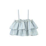 アソートチェックティアードビスチェ | earth music&ecology  | 詳細画像24 