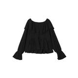 ラッフルカラーカットブラウス | earth music&ecology  | 詳細画像54 