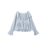 ラッフルカラーカットブラウス | earth music&ecology  | 詳細画像55 