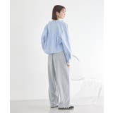 レースレイヤード風スウェットパンツ | earth music&ecology  | 詳細画像10 