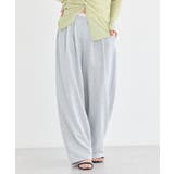 レースレイヤード風スウェットパンツ | earth music&ecology  | 詳細画像16 