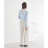 レースレイヤード風スウェットパンツ | earth music&ecology  | 詳細画像22 