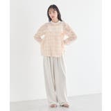 レースレイヤード風スウェットパンツ | earth music&ecology  | 詳細画像26 