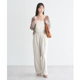 レースレイヤード風スウェットパンツ | earth music&ecology  | 詳細画像28 