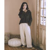 レースレイヤード風スウェットパンツ | earth music&ecology  | 詳細画像30 