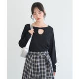 【前後2WAY】ツイストカットアウトプルオーバー | earth music&ecology | 詳細画像16