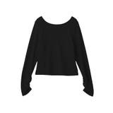 【前後2WAY】ツイストカットアウトプルオーバー | earth music&ecology | 詳細画像31