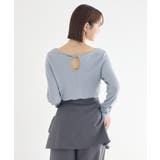 【前後2WAY】ツイストカットアウトプルオーバー | earth music&ecology | 詳細画像4