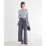 【前後2WAY】ツイストカットアウトプルオーバー | earth music&ecology | 詳細画像7