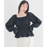 バルーンヘムブラウス | earth music&ecology  | 詳細画像10 