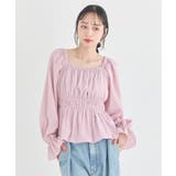 バルーンヘムブラウス | earth music&ecology  | 詳細画像16 