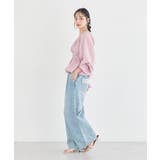 バルーンヘムブラウス | earth music&ecology  | 詳細画像21 