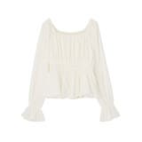 バルーンヘムブラウス | earth music&ecology  | 詳細画像33 