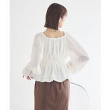 バルーンヘムブラウス | earth music&ecology  | 詳細画像5 