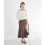 バルーンヘムブラウス | earth music&ecology  | 詳細画像6 