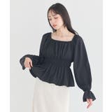 バルーンヘムブラウス | earth music&ecology  | 詳細画像9 