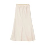 サテンフリルマーメイドスカート | earth music&ecology  | 詳細画像32 