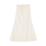 サテンフリルマーメイドスカート | earth music&ecology  | 詳細画像41 