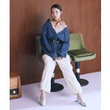 ウエスタンデニムシャツ | earth music&ecology  | 詳細画像4 