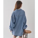 ウエスタンデニムシャツ | earth music&ecology  | 詳細画像12 