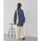 ウエスタンデニムシャツ | earth music&ecology  | 詳細画像21 