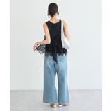 ピコミシンヘンリーネックタンクトップ | earth music&ecology  | 詳細画像13 