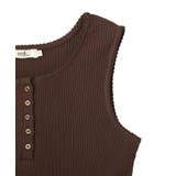 ピコミシンヘンリーネックタンクトップ | earth music&ecology  | 詳細画像18 