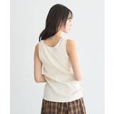 ピコミシンヘンリーネックタンクトップ | earth music&ecology  | 詳細画像4 
