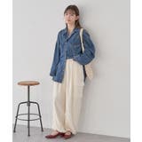 総レースカーゴパンツ | earth music&ecology  | 詳細画像3 