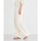 総レースカーゴパンツ | earth music&ecology  | 詳細画像6 