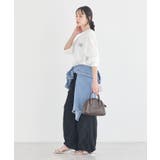 総レースカーゴパンツ | earth music&ecology  | 詳細画像15 