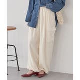 アイボリー | 総レースカーゴパンツ | earth music&ecology 