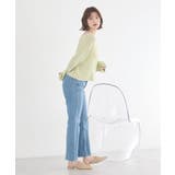 リブクロップドカーディガン | earth music&ecology  | 詳細画像8 