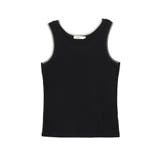 エッジチュールラメテレコタンクトップ | earth music&ecology  | 詳細画像28 