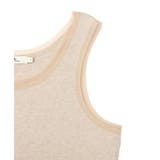 エッジチュールラメテレコタンクトップ | earth music&ecology  | 詳細画像22 